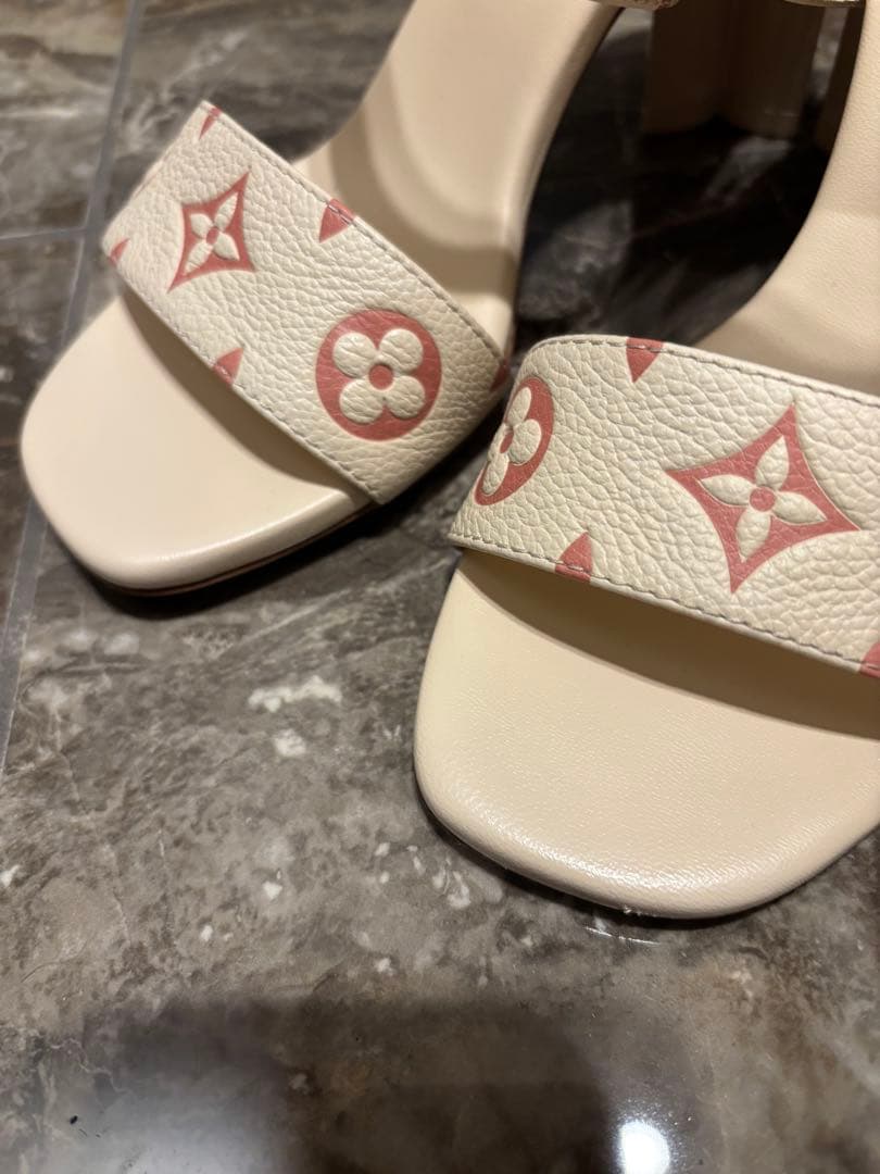 ルイヴィトン　シルエットミュール　37