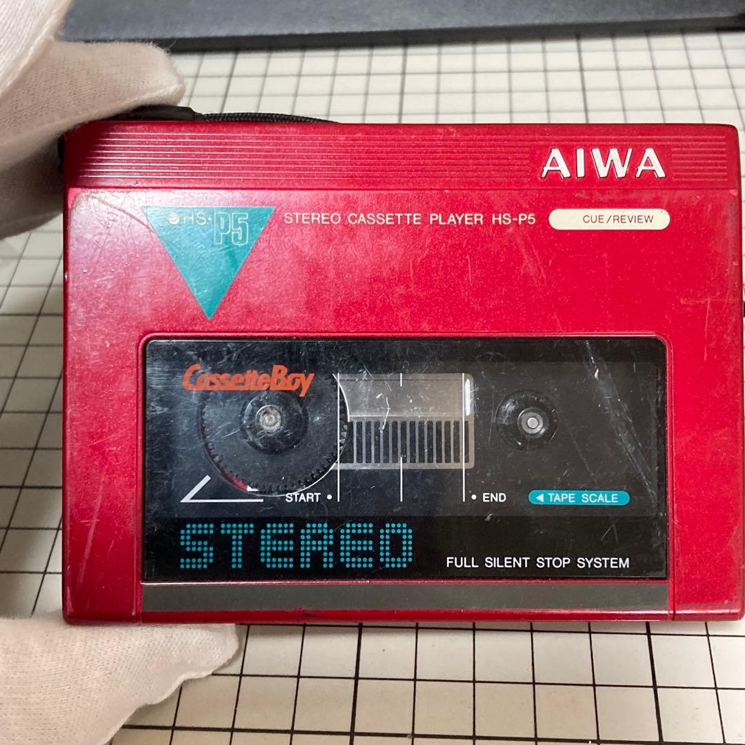 【希少品】AIWA カセットプレーヤー HS-P5 CassetteBoy